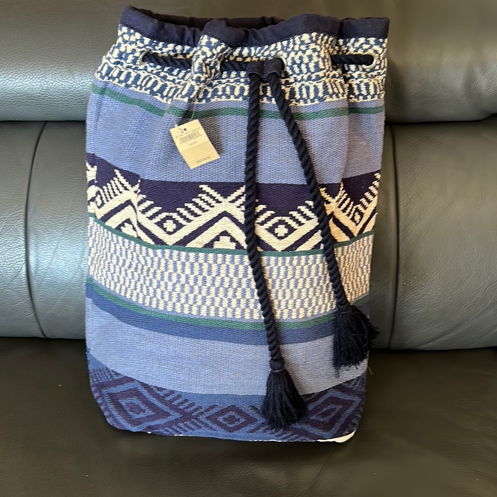 NEW American Eagle large Sack Backpack